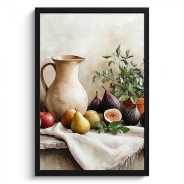 Bilder mit Rahmen - Obst - Kräuter - Ländlich