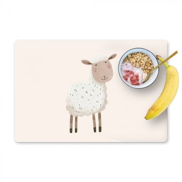 Tischset - Schafe - Nutztier - Tiere - 6 Stück