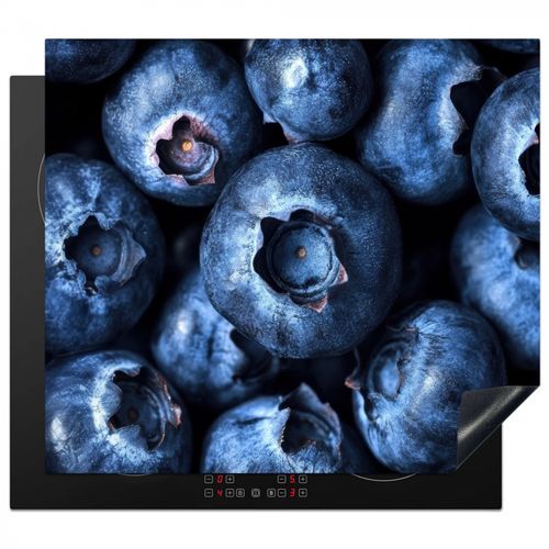 Herdabdeckplatte - Beeren - Blau - Obst
