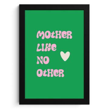 Bilder mit Rahmen - Text - Herz - Mutter - Grün