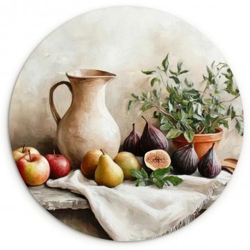 Runde Bilder - Obst - Kräuter - Ländlich