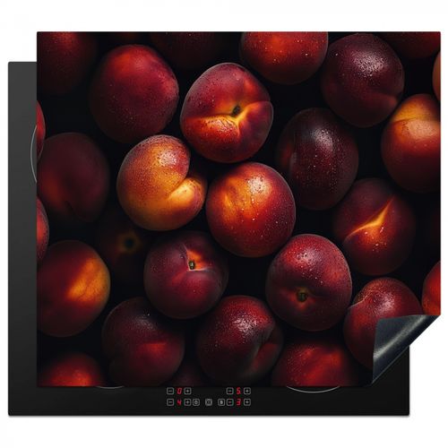 Herdabdeckplatte - Obst - Nahaufnahme - Nektarinen