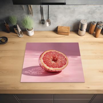 Herdabdeckplatte - Grapefruit - Rosa - Disco - Glänzend