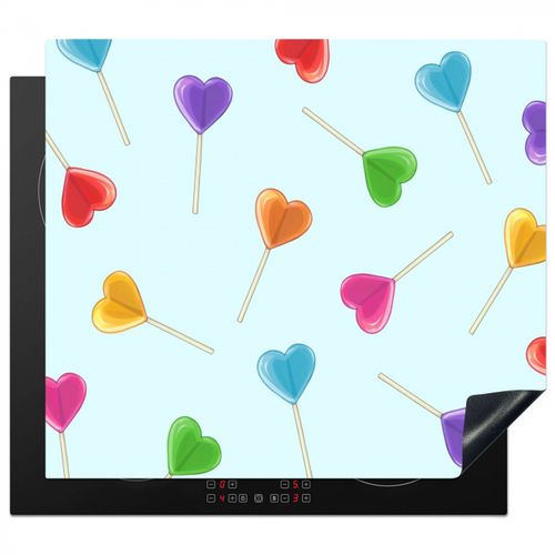 Herdabdeckplatte - Lollipop - Regenbogen - Bonbon