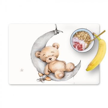 Tischset - Bär - Mond - Sterne - Kinder - 6 Stück