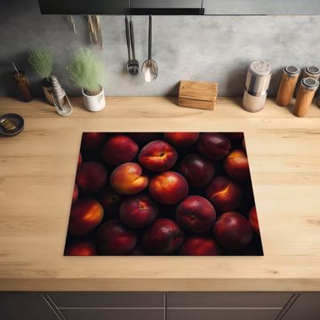 Herdabdeckplatte - Obst - Nahaufnahme - Nektarinen