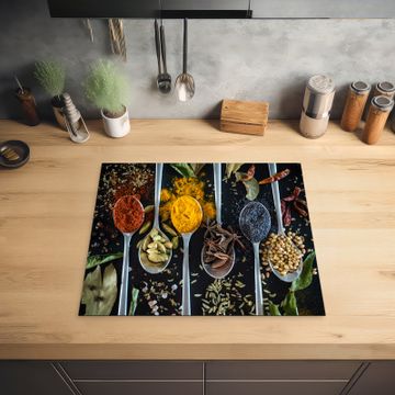 Herdabdeckplatte - Mosaik aus Kräutern und Gewürzen