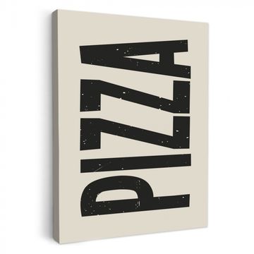 Leinwandbilder - Pizza - Dekoration - Japandi - Jahrgang