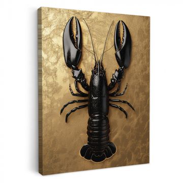 Leinwandbilder - Hummer - Schwarz - Gold - Luxus