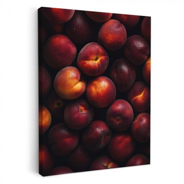 Leinwandbilder - Obst - Nahaufnahme - Nektarinen