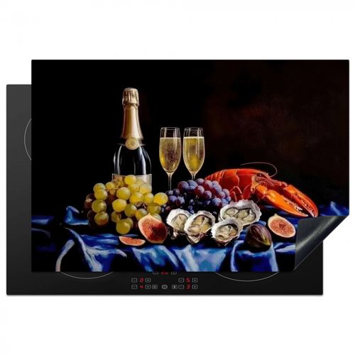 Herdabdeckplatte - Champagner - Luxus - Austern