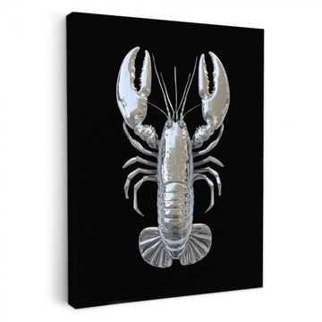 Leinwandbilder - Hummer - Silber - Metallisch - Luxus