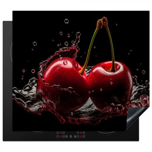 Kirsche - Rot - Frucht - Wasser - Schwarz