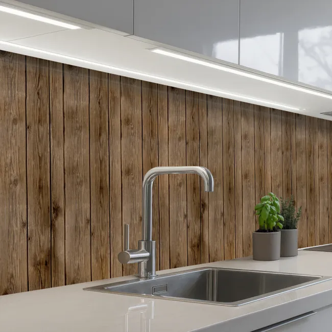 Küchenrückwand - Holz - Natur - Muster