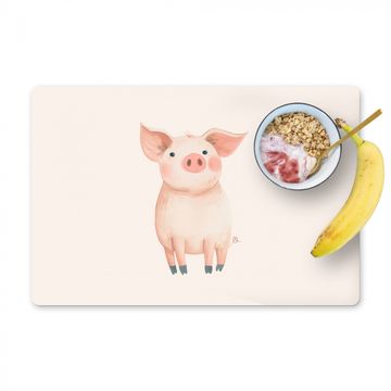 Tischset - Schwein - Rosa - Tier - Pastellfarben - 6 Stück