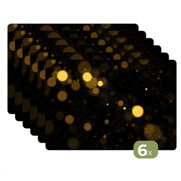 Tischset - Nachtgoldstaub - 6 Stück
