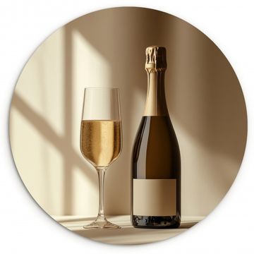 Runde Bilder - Champagner - Beige - Schatten - Blasen