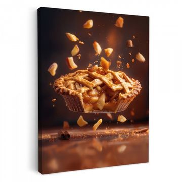 Leinwandbilder - Apfel - Kuchen - Heiß - Essen