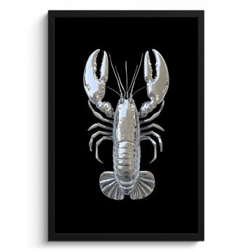 Bilder mit Rahmen - Hummer - Silber - Metallisch - Luxus