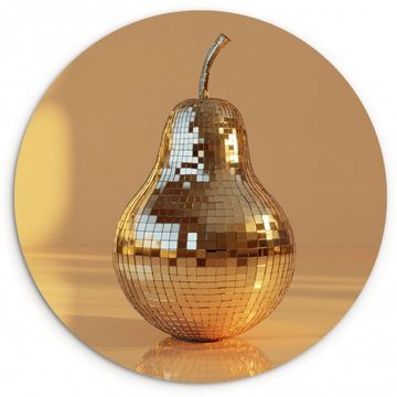 Runde Bilder - Gold - Disco - Glitzer - Birne