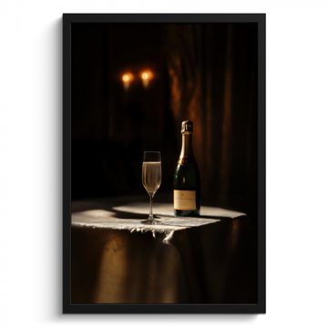 Bilder mit Rahmen - Prosecco - Seifenblasen - Atmosphäre - Schnaps