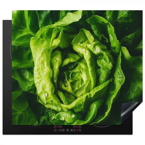 Herdabdeckplatte - Gemüse - Kopfsalat - Grün