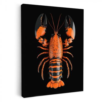 Leinwandbilder - Hummer - Orange - Schwarz - Modern