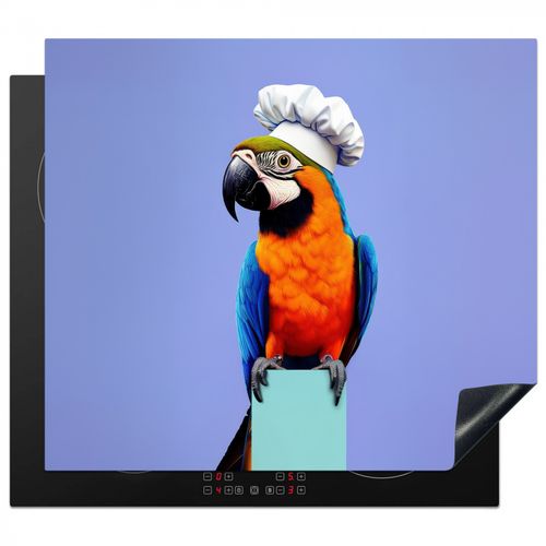 Herdabdeckplatte - Papagei - Kochmütze - Vogel - Schön