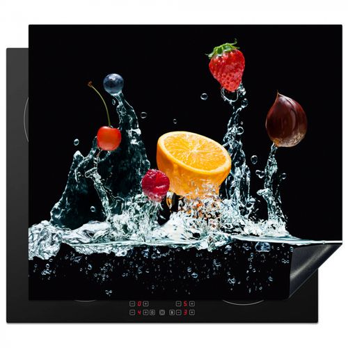 Herdabdeckplatte - Karneval der Früchte und des Wassers