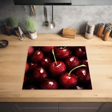 Herdabdeckplatte - Rot - Obst - Kirsche