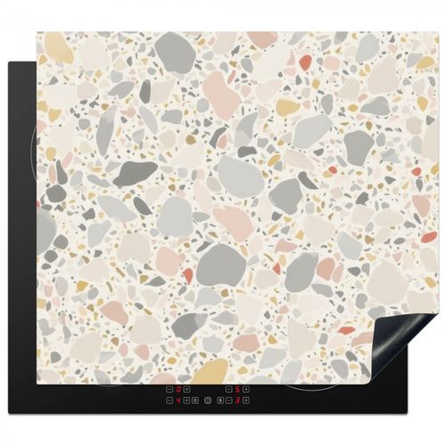 Herdabdeckplatte - Muster - Licht - Terrazzo - Dekoration