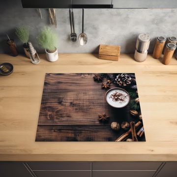 Herdabdeckplatte - Holz - Rustikal - Warm - Natürlich