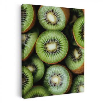 Leinwandbilder - Kiwi - Obst - Grün