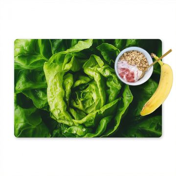Tischset - Gemüse - Kopfsalat - Grün - 6 Stück