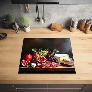 Herdabdeckplatte - Trinktafel - Stilleben - Vintage
