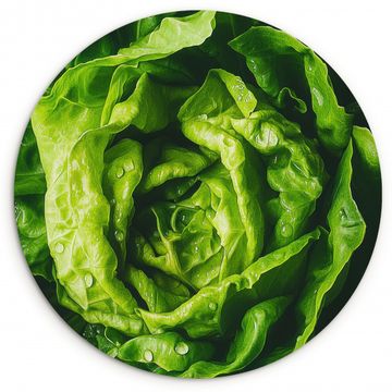 Runde Bilder - Gemüse - Kopfsalat - Grün