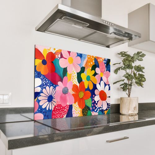 Blumen - Bunt - Tupfen