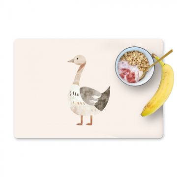 Tischset - Gans - Tier - Pastellfarben - 6 Stück