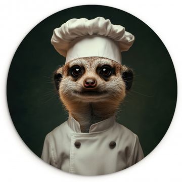 Runde Bilder - Tier - Koch - Erdmännchen