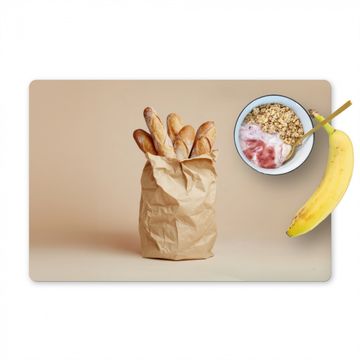Tischset - Baguette - Brot - Baguette - Beige - 6 Stück