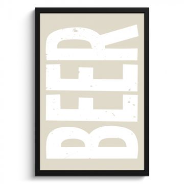 Bilder mit Rahmen - Bär - Japandi - Beige - Dekoration