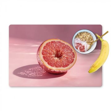 Tischset - Grapefruit - Rosa - Disco - Glänzend - 6 Stück