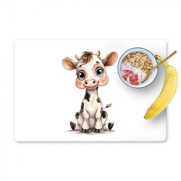 Tischset - Kuh - Babytier - Bauernhoftiere - 6 Stück