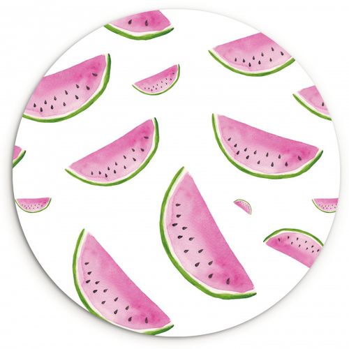Runde Bilder - Sommerliche Wassermelonen-Scheiben