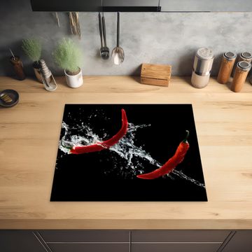 Herdabdeckplatte - Chili Pepper Choreographie