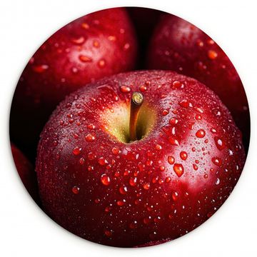 Runde Bilder - Rot - Äpfel - Obst