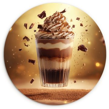 Runde Bilder - Dessert - Schokolade - Süß - Lebensmittel