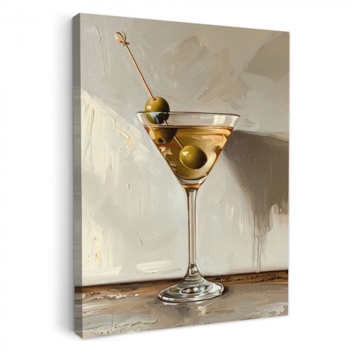 Leinwandbilder - Martini-Moment
