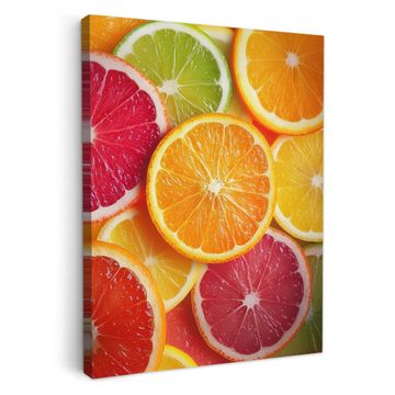 Leinwandbilder - Obst - Bunt - Nahaufnahme