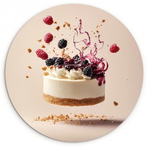 Käsekuchen - Essen - Rosa - Torte